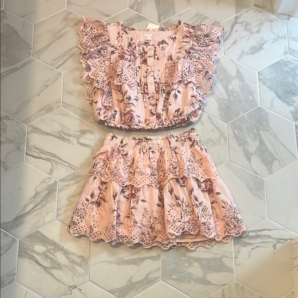 Floral Pink Kids set
